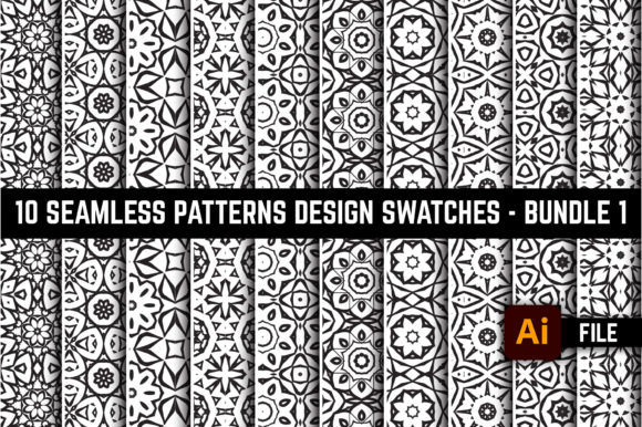 10 Seamless Patterns Design Swatches B1: A Strategic Tool for Creative and Business Success