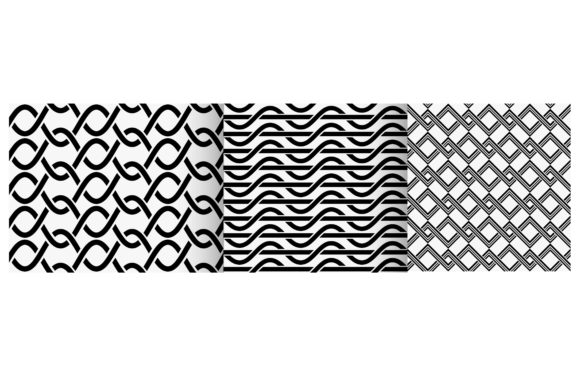 Collection of Geometric Linear Patterns for Modern Design Projects